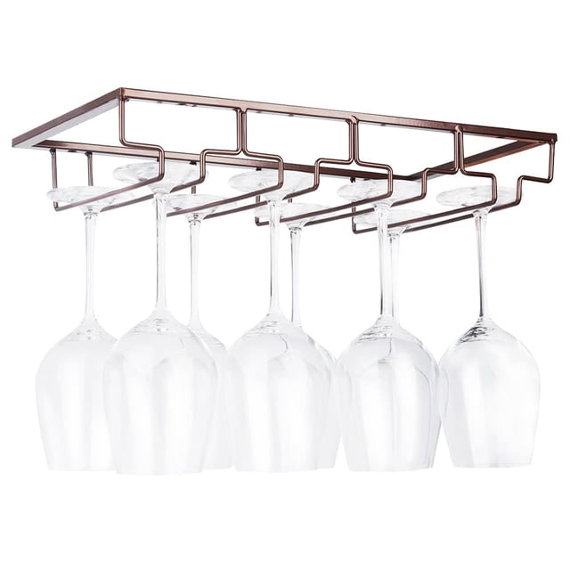 Estante para copas de vino FOMANSH para debajo del armario