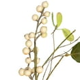 thumbnail image 5 of Northlight Artificial Berry Branch Sprays - 38" - Green and Cream - Set of 4, 5 of 7
