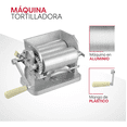 thumbnail image 2 of Máquina manual para tortillas de maíz Monarca compacta y resistente fácil de usar tortillas caseras al instante, 2 of 5
