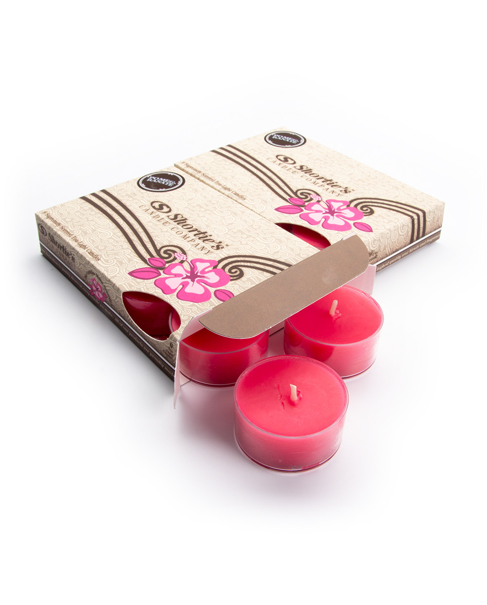 Pomegranate Tealight Candles Multi Pack (12 Red Highly Scented Tea