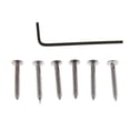 thumbnail image 3 of 4 String Bass Bridge with Screws Wrench for Precision Replacement Type F, 3 of 8