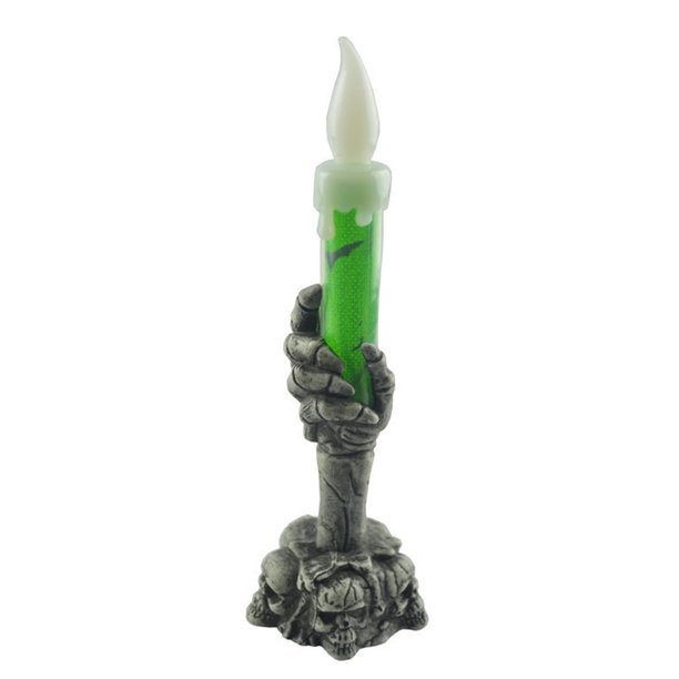 Fantasma de Halloween mano LED vela brillante luz de noche luz de calavera fiesta atmósfera decoración Accesorios