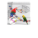 thumbnail image 4 of Juguetes De Loro De Pájaro, Juguete De Escalera De Campana Xtellar multicolor, 4 of 4