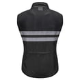 thumbnail image 4 of Chaleco Reflectante de Seguridad Sin Mangas Cortavientos para Ciclismo Nocturno MTB Carretera Bicicleta de Montaña Montar Correr Senderismo Pesca XXXL Macarena Chaleco de ciclismo, 4 of 8