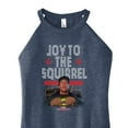 thumbnail image 3 of National Lampoon's Christmas Vacation - Joy To The Squirrel - Juniors High Neck Tank Top, 3 of 5