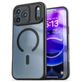 thumbnail image 5 of Encased for iPhone 17 Pro Max Magnetic Case (SlimShield) - Thin Profile Hybrid Case with Camera Lens Protection - Compatible with MagSafe (Translucent), 5 of 9