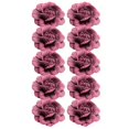thumbnail image 2 of 10pcs 5cm Cabezas de Flor de Rosa de Gamuza Hechas a Mano para La Decoración Del Hogar de La Boda de Bricolaje Multicolor Rojo púrpura Soledad Cabeza de flor artificial, 2 of 10