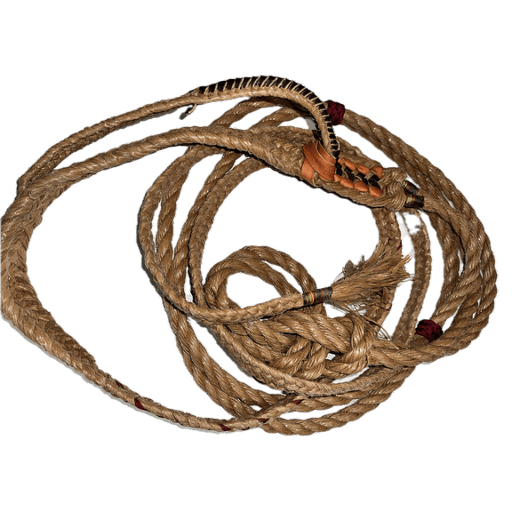 FCBR SINCE 1996 9x7 Bull Rope Right Hand Half Lace Bull Riding Gear