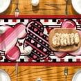 thumbnail image 2 of Camino De Mesa Para El Día De San Valentín, Cubierta De Mesa Para El Día De Galentines, Decoración De Ratón De Dibujos Animados Rosa, Decoraciones Para El Día De San Valentín Para Fiesta En Casa, 2 of 5
