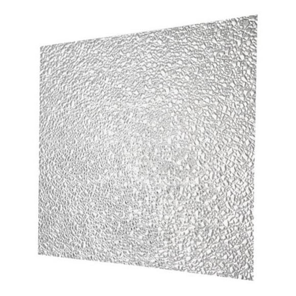 Plaskolite 1420083A 2 x 4 in. Cracked Ice Non-Yellowing Lighting Panel&#44; Clear