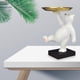 thumbnail image 5 of Figura de oso blanco, joyero, anillo, llavero, estatua decorativa de oso, adorno animal Oso polar, 5 of 9