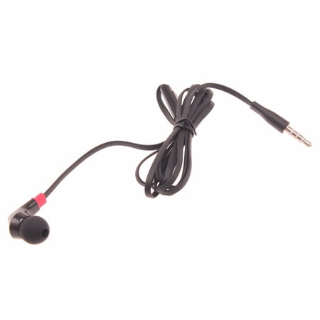 Earphone w Mic Mono Headset for T-Mobile REVVL 5G/4/Plus Phones - Wired Earbud 3.5mm Single Headphone Hands-free Microphone Black A9N Compatible With T-Mobile REVVL 5G/4/Plus Models