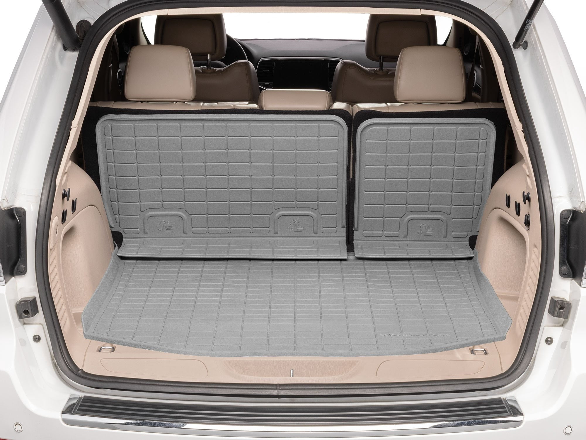 WeatherTech Cargo Liner HP compatible with 2011-2021 Jeep Grand Cherokee - Behind 2nd Row, Grey