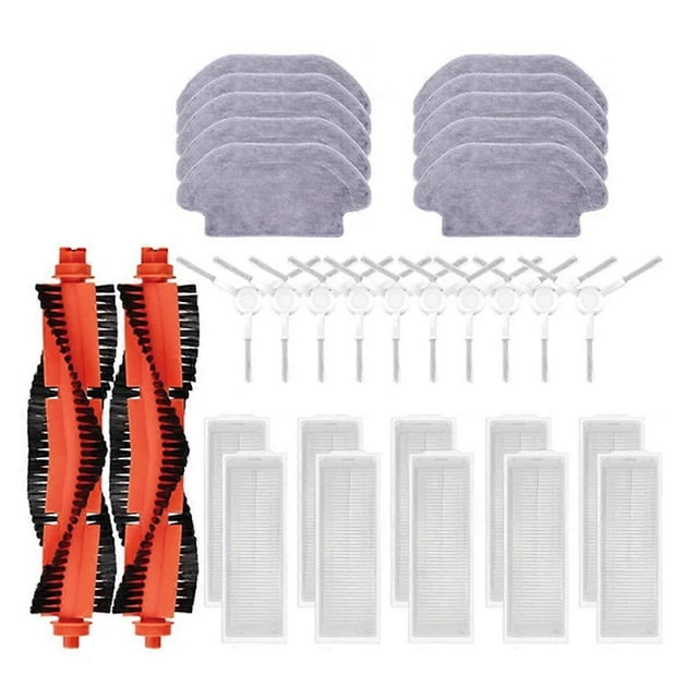 For Xiaomi Robot Vacuum S10 S12 Main Side Brush Hepa Filter Mop Cloth