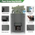 thumbnail image 3 of 4 Pieces Potato Planting Bag Planting Bag 10 Gallon Vegetable Tomato Plants, 3 of 5