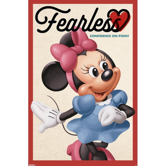 Disney Minnie Mouse: Good Old Days - Fearless Wall Poster, 14.725" x 22.375"