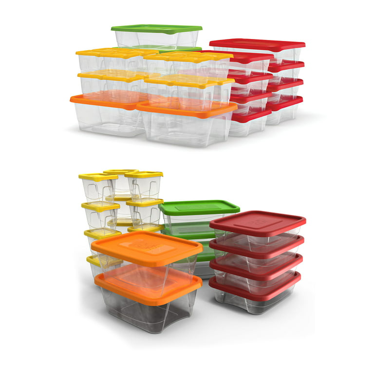 Stackable Snack Tower Food Containers Small Plastic Storage Portable Lunch  Box