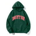 thumbnail image 6 of Men's Long Sleeve Boston Sweatshirts Oversized Lightweight Pullover Casual Hooded Sweater Printed Coat Casual Tops Casual Hoodies , S-3XL, 6 of 6