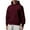 Wine, variant on fatyb Big and Tall Hoodies for Men Pullover Long Sleeve Hooded Drawstring Mens Sweatshirts with Pockets