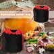 thumbnail image 4 of Bolsa de dulces de Halloween Bolsas con cordón de terciopelo de murciélago de Halloween Bolsas de dulces para truco o trato Bolsas de joyería de maquillaje, 4 of 10