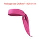 thumbnail image 3 of Eigraketly Diadema sólida antideslizante para aliviar el dolor de oído ajuste bufanda deportiva endotérmica alargar tocado borde fino accesorios Ciclismo Rosa roja Eigraketly OD020526-10B, 3 of 6