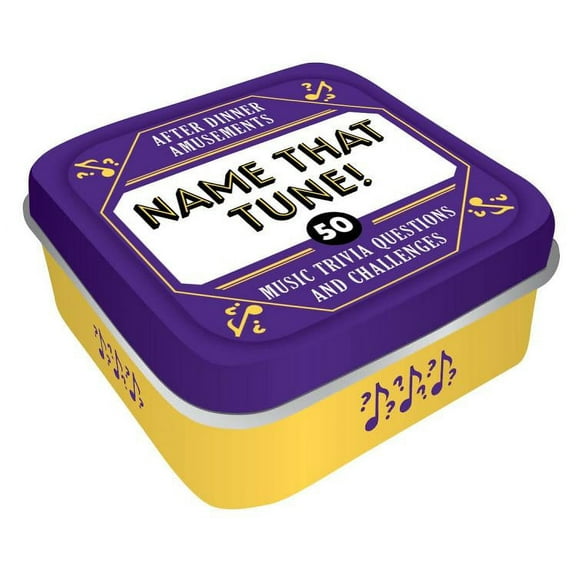 After Dinner Amusements: Name That Tune! : 50 Music Trivia Questions and Challenges