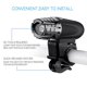 thumbnail image 3 of Juego de luces de bicicleta recargables por USB, luces delanteras y traseras, fáciles de instalar para ciclismo de montaña, de carretera, para hombres, mujeres y niños., 3 of 5