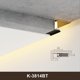 thumbnail image 3 of Perfil de aluminio para techo LED en forma de Z/T, estrecho, suspendido, lineal, para decoración del hogar, barra rígida, luz de fondo invisible, lámparas de canal de 12/24 V, 3 of 5