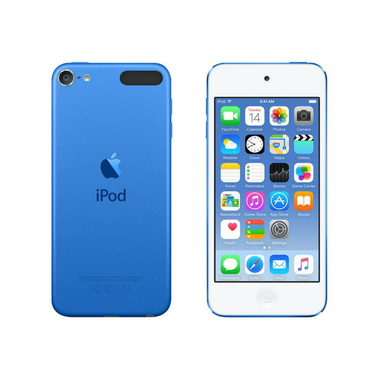 Apple touch 6th generation - digital player - Apple iOS 12 - 64 GB - blue - Walmart.com