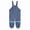Blue, variant on European Kids Wind, Mud, Snow and Waterproof Rain Pants Dungarees Unlined and Fleece Lined for Little Boys and Girls Rainwears Lightweight (1-2 Years, NY1)