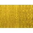 thumbnail image 1 of Ahgly Company Indoor Rectangle Abstract Yellow Modern Area Rugs, 5' x 8', 1 of 4