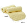 thumbnail image 3 of Taicans 1PCS Cotton Baby Diapers,Reusable&Washable Diaper Pad Liners,12.6''X4.72'' 3 Layer Insert 100% Cotton Baby Care Products,Soft Skin-Friendly Folding-Free Baby Cotton Diapers Diaper Pad Yellow, 3 of 7