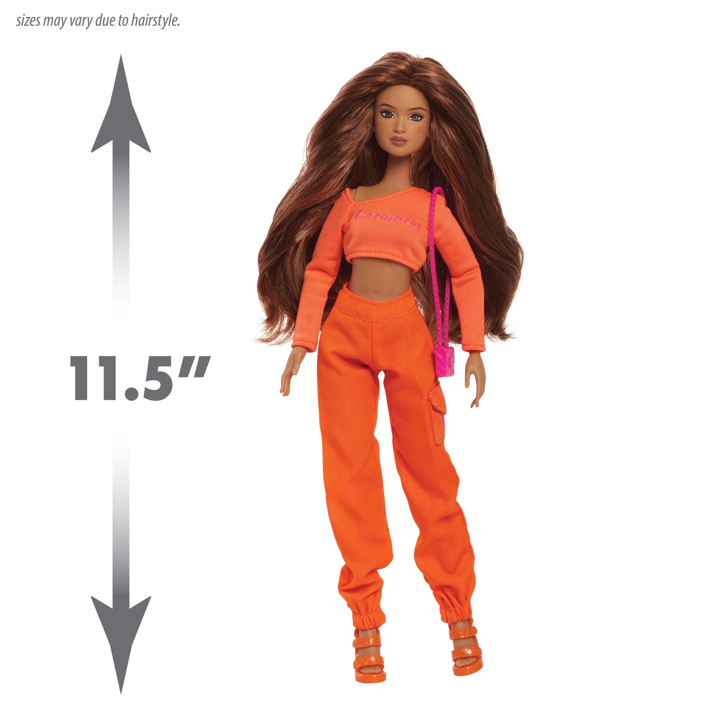 Latinistas Poseable Kids Doll, Plastic, 11.5", Ideal for Kids Ages 3+