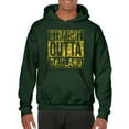 thumbnail image 5 of UGP Campus Apparel Straight Outta Oakland - California Baseball Hometown Pride Hoodie - 3X-Large - Forest, 5 of 6
