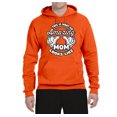 thumbnail image 2 of Wild Bobby, This is What an Amazing Mom Looks Like, Mother's Day, Unisex Graphic Hoodie Sweatshirt, Orange, X-Large, 2 of 3