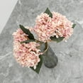 thumbnail image 5 of 1pc Artificial Bigger Silk Hydrangea Flower Heads with Stem Realistic Hydrangea Flower Bouquets for Wedding Home Party Garden Centerpiece (Navy Blue), 5 of 7