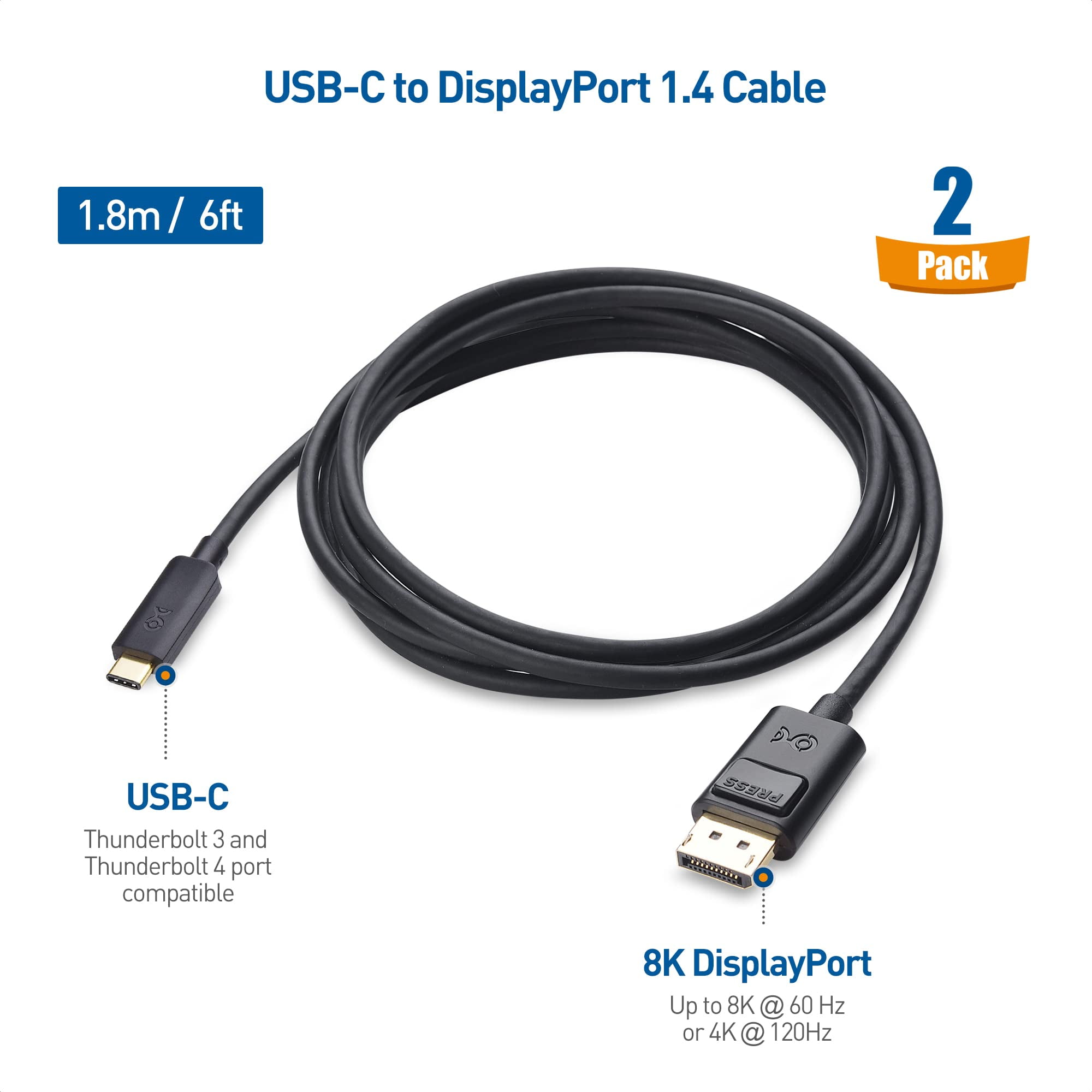 Cable Matters Displayport Cable To Usb C Adapter Cable Matters