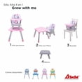 thumbnail image 3 of Silla Alta 4 en 1 D'Bebe  Grow With Me Rosa, 3 of 7