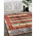 thumbnail image 2 of Ahgly Company Indoor Square Abstract Camel Brown Abstract Area Rugs, 7' Square, 2 of 6
