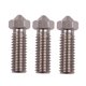 thumbnail image 1 of 3pcs Impresora 3D Extrusora Boquilla volcánica de acero inoxidable Rosca M6 Cabezal de la impresora Abanopi  0.6mm, 1 of 7