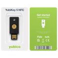 thumbnail image 3 of Yubico - YubiKey 5 NFC - Multi-factor authentication (MFA) security key and passkey, connect via USB-A or NFC, FIDO certified - Protect your online accounts, 3 of 12