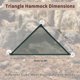 thumbnail image 4 of Ofertas Únicas 2 Pcs Hamaca para Dragón Lagarto Hamaca de Malla Transpirable Cama para Reptiles Hamaca para Lagartos para Anolis Geckos Serpientes Camaleones Verde 13in, 4 of 6