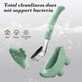 thumbnail image 6 of Hiroekza Home and Kitchen, Dinosaur Rice Spoon Children Toy Rice Spoon Dinosaur Gift Box Dinosaur Silicone Small Spoons and Forks for Fruit Cheese Appetizers Kitchen Gadgets, 6 of 6