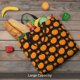 thumbnail image 5 of Easygdp Orange Pumpkin And Autumn Maple Bolsa Tote para Mujer, Bolso de Hombro para Trabajo, Playa, Viajes, Compras y Supermercado, 5 of 7