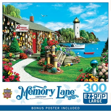 Memory Lane - Lobster Bay 300 Piece EZ Grip Puzzle