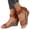 Brown, variant on Wedge Sandals for Women Zip Up Comfortable Strappy Platform Sandal Casual Non Slip Summer Walking Shoes White Size 8