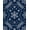Blue, Pattern 1, variant on ODIKA 8'x10' Machine Washable Non-Slip Area Rug, Whimsical Snowdrift Mosaic Festive High Traffic Rug, Blue, 740805