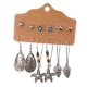thumbnail image 2 of Conjunto de 6 pares de pendientes colgantes bohemios Yinane, 2 of 8