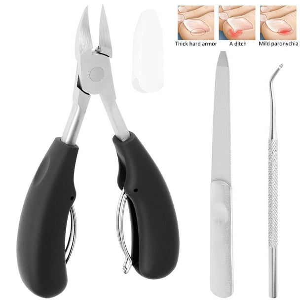 SchSin Toenail Clippers, Professional Thick & Ingrown Toe Nail Clippers