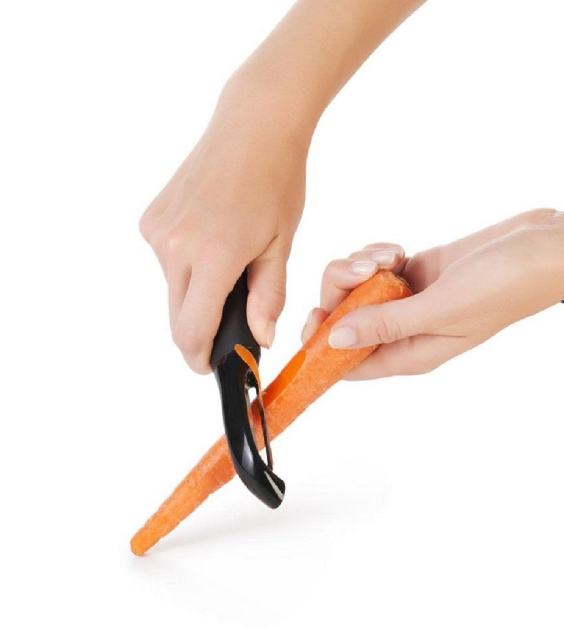 New OXO Good Grips Serrated Swivel Vegetable Potato Peeler * Red * Black